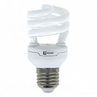 Лампа энергосберегающая HS-полуспираль 30W 2700K E27 10000h  Simple |  код. HS-T3-30-827-E27 |  EKF